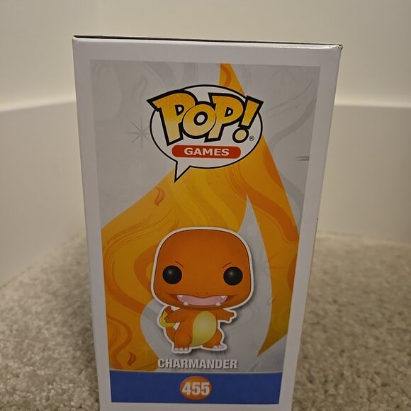 Funko Pop! Vinyl: Pokémon - Charmander (Diamond Glitter) - Target Emerald - Picture 4 of 6